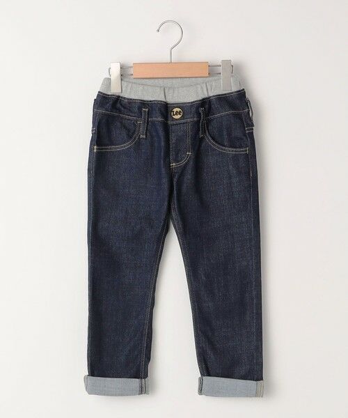 SHIPS / シップス その他パンツ | Lee:100〜160cm / リブ ストレッチ テーパード デニム | 詳細25