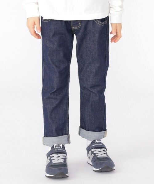 SHIPS / シップス その他パンツ | Lee:100〜160cm / リブ ストレッチ テーパード デニム | 詳細16