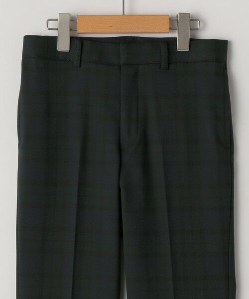SHIPS / シップス セットアップ | SHIPS KIDS:140〜160cm /〈洗濯機可能〉セレモニー ブラックウォッチ ストレッチ スラックス パンツ | 詳細4