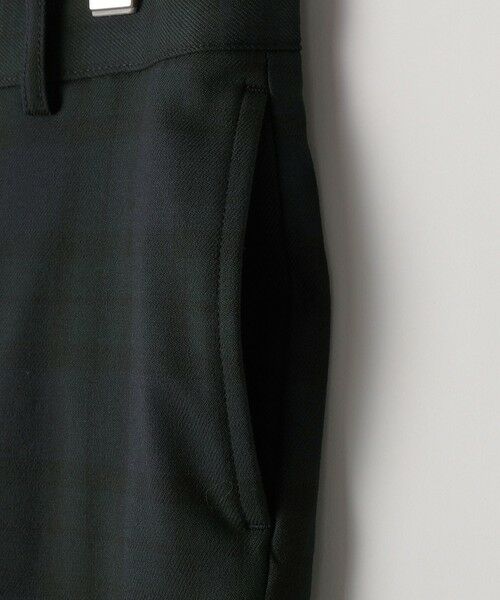 SHIPS / シップス セットアップ | SHIPS KIDS:140〜160cm /〈洗濯機可能〉セレモニー ブラックウォッチ ストレッチ スラックス パンツ | 詳細7