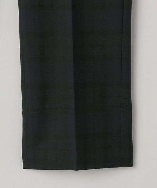 SHIPS / シップス セットアップ | SHIPS KIDS:140〜160cm /〈洗濯機可能〉セレモニー ブラックウォッチ ストレッチ スラックス パンツ | 詳細8