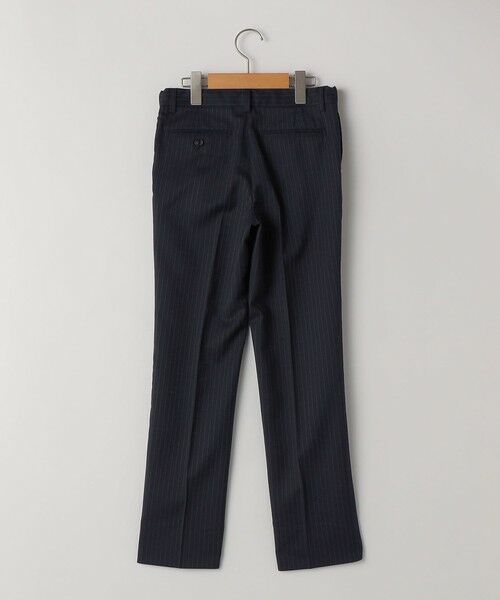 SHIPS / シップス セットアップ | SHIPS KIDS:140〜160cm /セレモニー ネイビー ストライプ スラックス パンツ | 詳細1