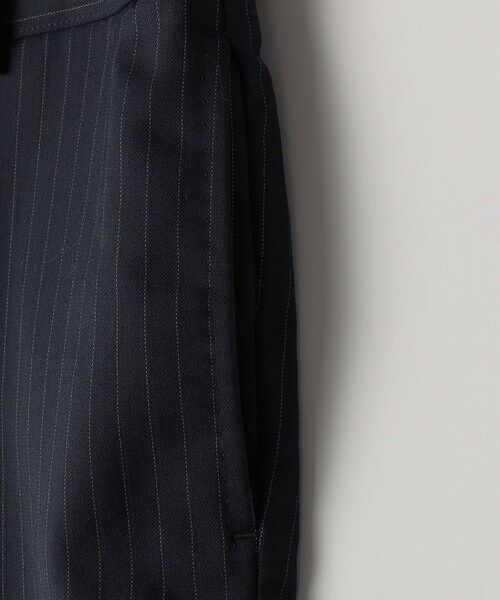 SHIPS / シップス セットアップ | SHIPS KIDS:140〜160cm /セレモニー ネイビー ストライプ スラックス パンツ | 詳細7