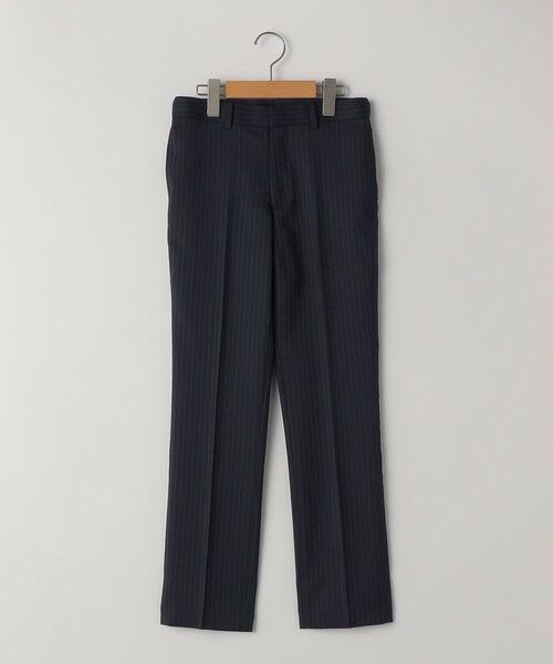 SHIPS / シップス セットアップ | SHIPS KIDS:140〜160cm /セレモニー ネイビー ストライプ スラックス パンツ(ネイビー)
