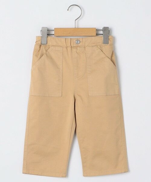 SHIPS / シップス ショート・ハーフ・半端丈パンツ | SHIPS KIDS:140〜150cm / クロップド パンツ（ベージュ）