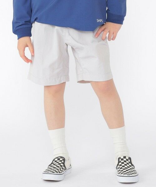 SHIPS / シップス ショート・ハーフ・半端丈パンツ | 【SHIPS KIDS別注】Gramicci:100〜130cm /デュラブル ナイロン ショーツ（ナチュラル）