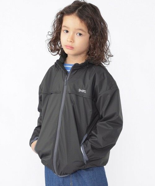 SHIPS / シップス ブルゾン | SHIPS KIDS:100〜130cm /〈撥水/洗濯機可能〉ジップアップ パーカ | 詳細2