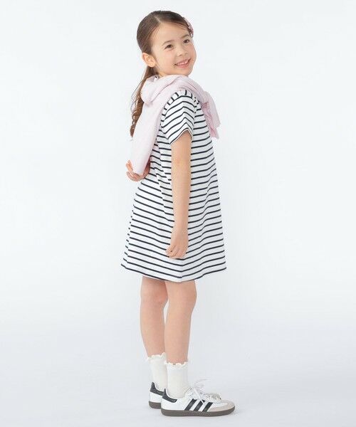 SHIPS / シップス ロング・マキシ丈ワンピース | SHIPS KIDS:100〜130cm / ボーダー ワンピース | 詳細5