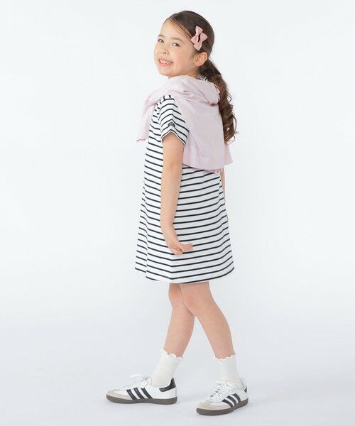 SHIPS / シップス ロング・マキシ丈ワンピース | SHIPS KIDS:100〜130cm / ボーダー ワンピース | 詳細7
