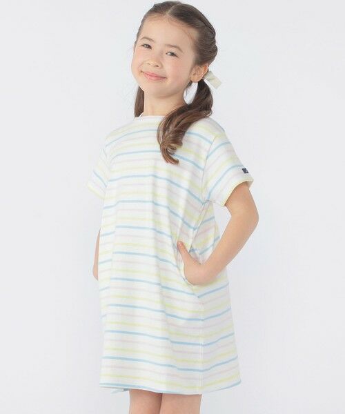 SHIPS / シップス ロング・マキシ丈ワンピース | SHIPS KIDS:100〜130cm / ボーダー ワンピース | 詳細14