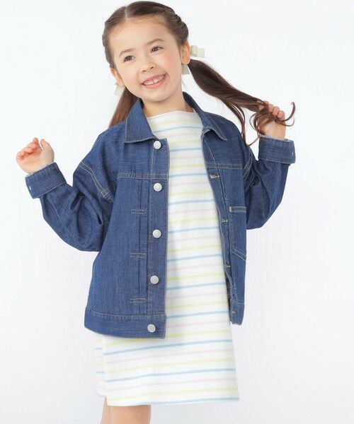 SHIPS / シップス ロング・マキシ丈ワンピース | SHIPS KIDS:100〜130cm / ボーダー ワンピース | 詳細16