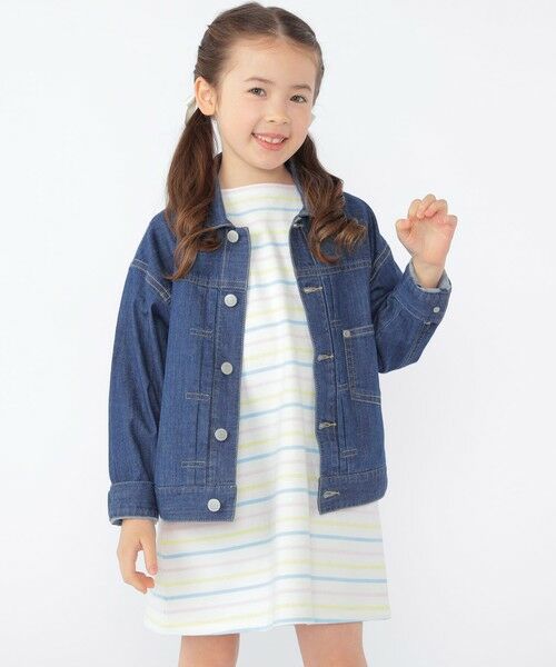 SHIPS / シップス ロング・マキシ丈ワンピース | SHIPS KIDS:100〜130cm / ボーダー ワンピース | 詳細17
