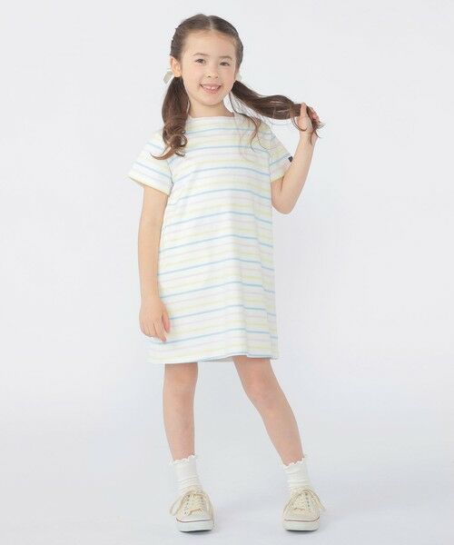 SHIPS / シップス ロング・マキシ丈ワンピース | SHIPS KIDS:100〜130cm / ボーダー ワンピース | 詳細18