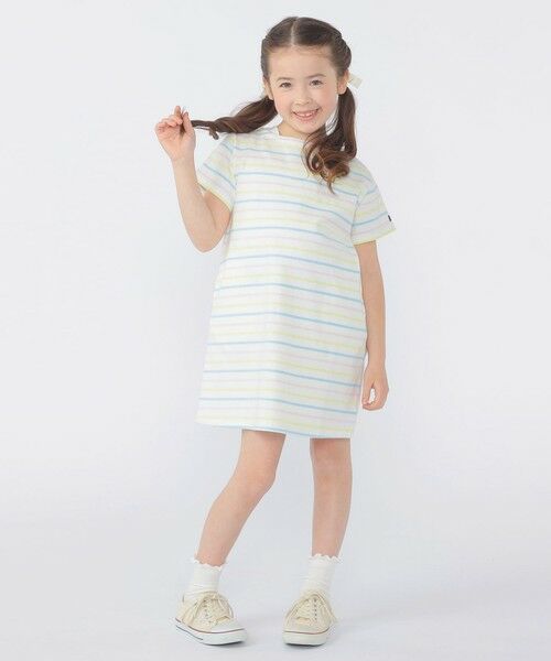 SHIPS / シップス ロング・マキシ丈ワンピース | SHIPS KIDS:100〜130cm / ボーダー ワンピース | 詳細20