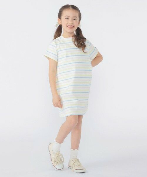 SHIPS / シップス ロング・マキシ丈ワンピース | SHIPS KIDS:100〜130cm / ボーダー ワンピース | 詳細21