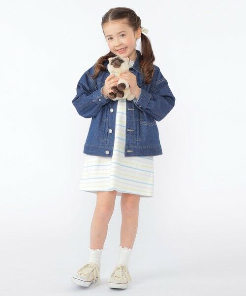 SHIPS / シップス ロング・マキシ丈ワンピース | SHIPS KIDS:100〜130cm / ボーダー ワンピース | 詳細22