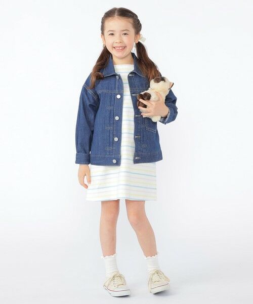 SHIPS / シップス ロング・マキシ丈ワンピース | SHIPS KIDS:100〜130cm / ボーダー ワンピース | 詳細23