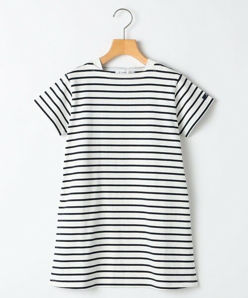 SHIPS / シップス ロング・マキシ丈ワンピース | SHIPS KIDS:140〜150cm / ボーダー ワンピース（ホワイト系）