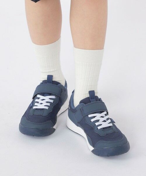 SHIPS / シップス スニーカー | 【SHIPS KIDS別注】IFME:16.5〜20cm / IFME＋ゴアベルト スニーカー（ネイビー）