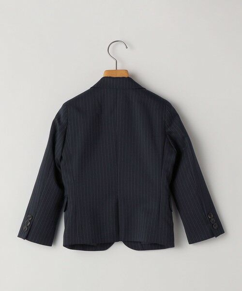 SHIPS / シップス セットアップ | SHIPS KIDS:110〜130cm /セレモニー ネイビー ストライプ ジャケット | 詳細1
