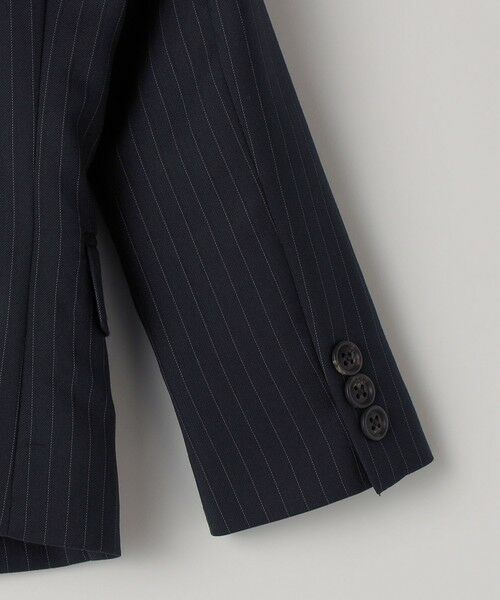 SHIPS / シップス セットアップ | SHIPS KIDS:110〜130cm /セレモニー ネイビー ストライプ ジャケット | 詳細14