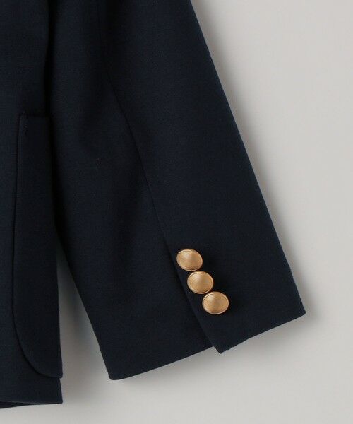 SHIPS / シップス セットアップ | SHIPS KIDS:110〜130cm /セレモニー ポンチ ダブルボタン ジャケット | 詳細13