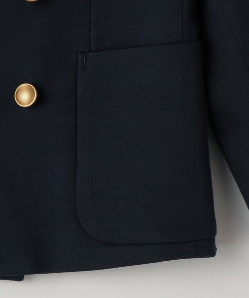 SHIPS / シップス セットアップ | SHIPS KIDS:110〜130cm /セレモニー ポンチ ダブルボタン ジャケット | 詳細14