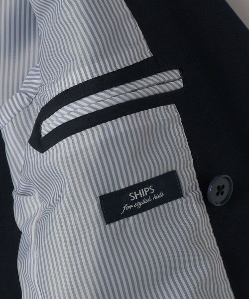 SHIPS / シップス セットアップ | SHIPS KIDS:110〜130cm /セレモニー ポンチ ダブルボタン ジャケット | 詳細17