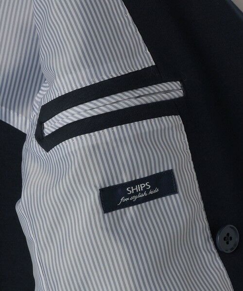 SHIPS / シップス セットアップ | SHIPS KIDS:140〜160cm /セレモニー ポンチ ダブルボタン ジャケット | 詳細9