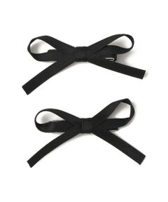 SHIPS / シップス ヘアピン | SHIPS KIDS:サテン リボン デザイン ヘアクリップ 2コセット