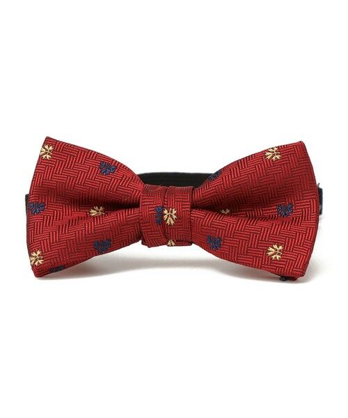 SHIPS / シップス ネクタイ | SHIPS KIDS:セレモニー 小紋柄 蝶ネクタイ（レッド）