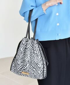 SHIPS / シップス トートバッグ | 《予約》quaranciel: 2way アニマル パイピング 巾着 トートバッグ（A4対応）