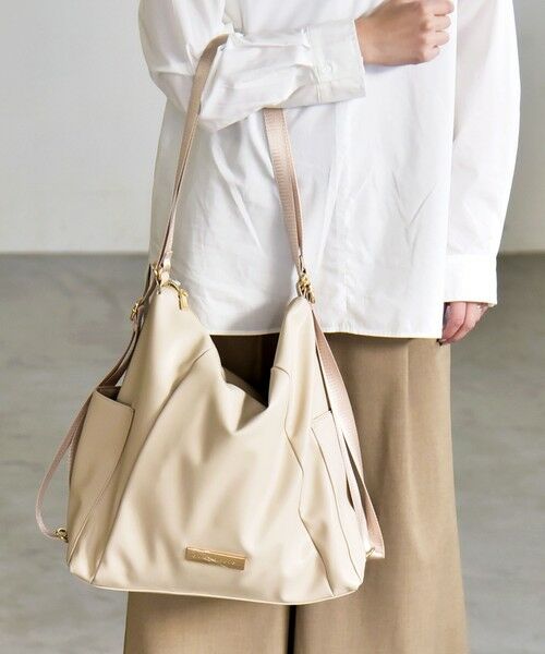 SHIPS / シップス トートバッグ | 《予約》quaranciel: 3way ポケット ジップ トート（A4対応） | 詳細3