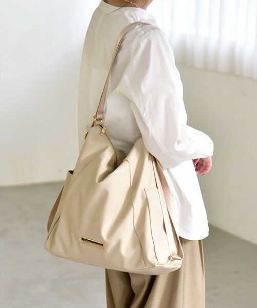 SHIPS / シップス トートバッグ | 《予約》quaranciel: 3way ポケット ジップ トート（A4対応） | 詳細4