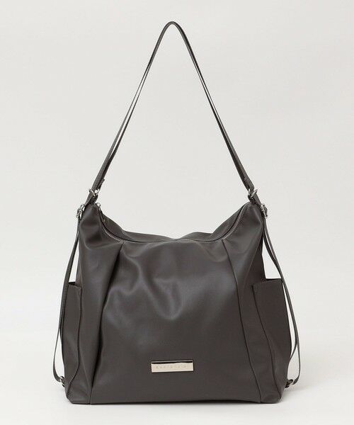 SHIPS / シップス トートバッグ | 《予約》quaranciel: 3way ポケット ジップ トート（A4対応） | 詳細10