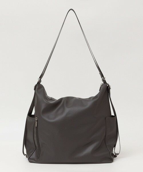 SHIPS / シップス トートバッグ | 《予約》quaranciel: 3way ポケット ジップ トート（A4対応） | 詳細12