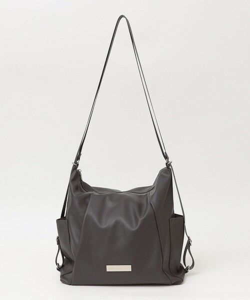 SHIPS / シップス トートバッグ | 《予約》quaranciel: 3way ポケット ジップ トート（A4対応） | 詳細19