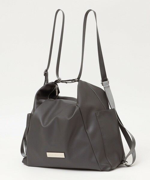 SHIPS / シップス トートバッグ | 《予約》quaranciel: 3way ポケット ジップ トート（A4対応） | 詳細20