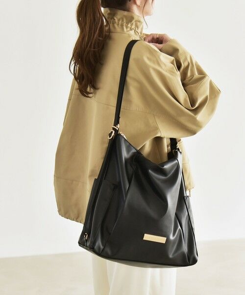 SHIPS / シップス トートバッグ | 《予約》quaranciel: 3way ポケット ジップ トート（A4対応） | 詳細23