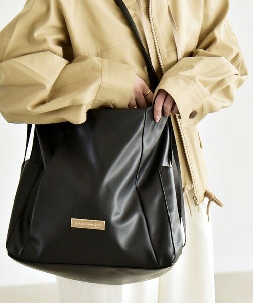 SHIPS / シップス トートバッグ | 《予約》quaranciel: 3way ポケット ジップ トート（A4対応） | 詳細24