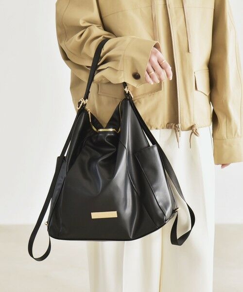 SHIPS / シップス トートバッグ | 《予約》quaranciel: 3way ポケット ジップ トート（A4対応） | 詳細25