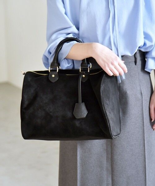 SHIPS / シップス ボストンバッグ | 《予約》quaranciel: 2way チャーム ビッグ ボストン バッグ | 詳細2