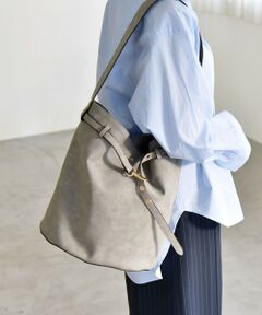 SHIPS / シップス トートバッグ | 《予約》quaranciel: ワンハンドル ベルトデザイン トート バッグ