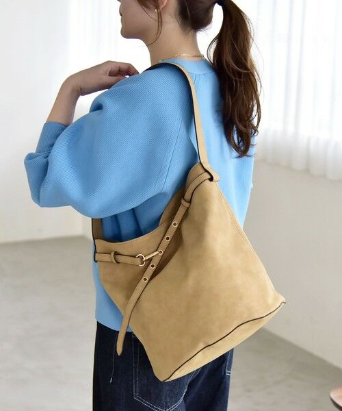 SHIPS / シップス トートバッグ | 《予約》quaranciel: ワンハンドル ベルトデザイン トート バッグ | 詳細4