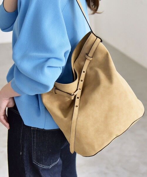 SHIPS / シップス トートバッグ | 《予約》quaranciel: ワンハンドル ベルトデザイン トート バッグ | 詳細5