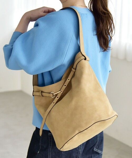 SHIPS / シップス トートバッグ | 《予約》quaranciel: ワンハンドル ベルトデザイン トート バッグ | 詳細6