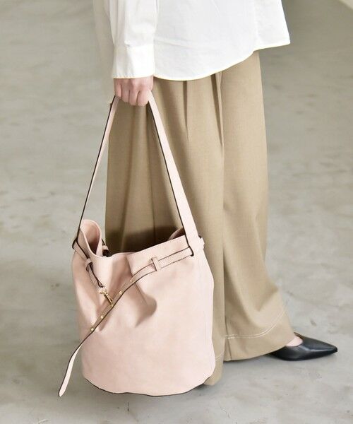 SHIPS / シップス トートバッグ | 《予約》quaranciel: ワンハンドル ベルトデザイン トート バッグ | 詳細12