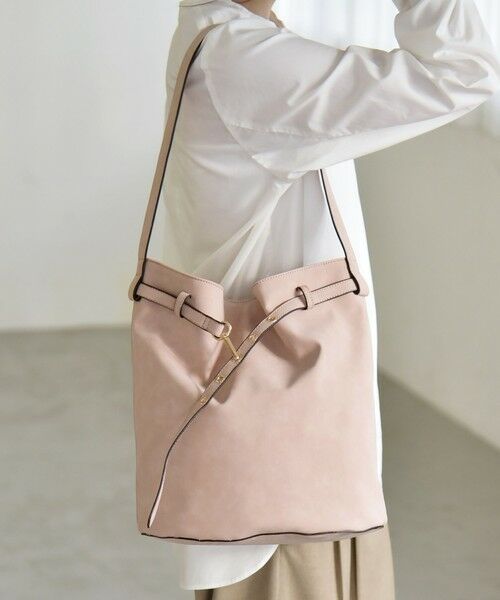 SHIPS / シップス トートバッグ | 《予約》quaranciel: ワンハンドル ベルトデザイン トート バッグ | 詳細8