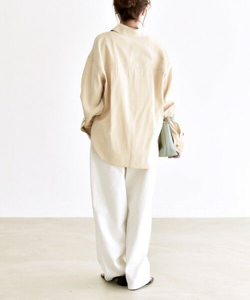 SHIPS / シップス シャツ・ブラウス | 《予約》quaranciel:〈洗濯機可能〉ルーズ ポケット シャツ | 詳細2