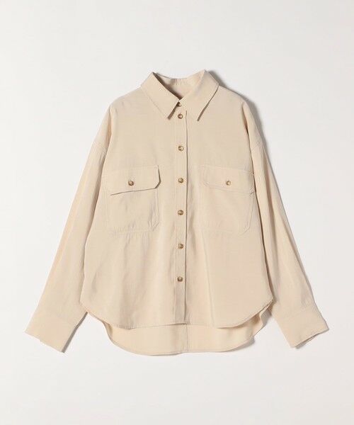 SHIPS / シップス シャツ・ブラウス | 《予約》quaranciel:〈洗濯機可能〉ルーズ ポケット シャツ | 詳細11